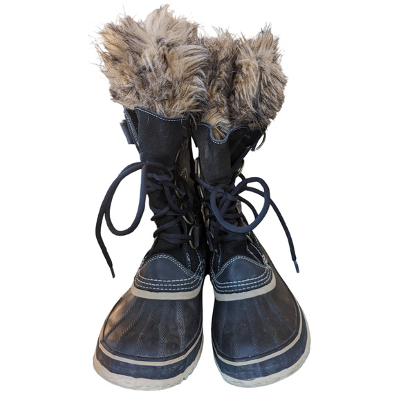 Sorel Women's Joan of Artic Black Size 10 Boot - Picture 4 of 7